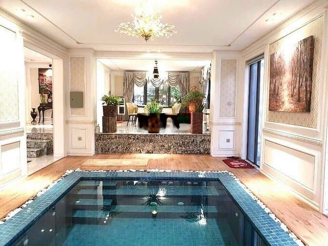 Cho thuê Biệt thự đơn lập Nam Thiên gần 400m2, Phú mỹ hưng, Quận 7 -01