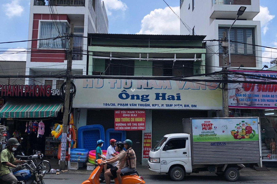 Diện tích 147m2 bán nhà ở vị trí mặt tiền tọa lạc trên Phạm Văn Thuận, Biên Hòa căn nhà bao gồm có 2 PN 2 WC cảm ơn đã xem tin-01
