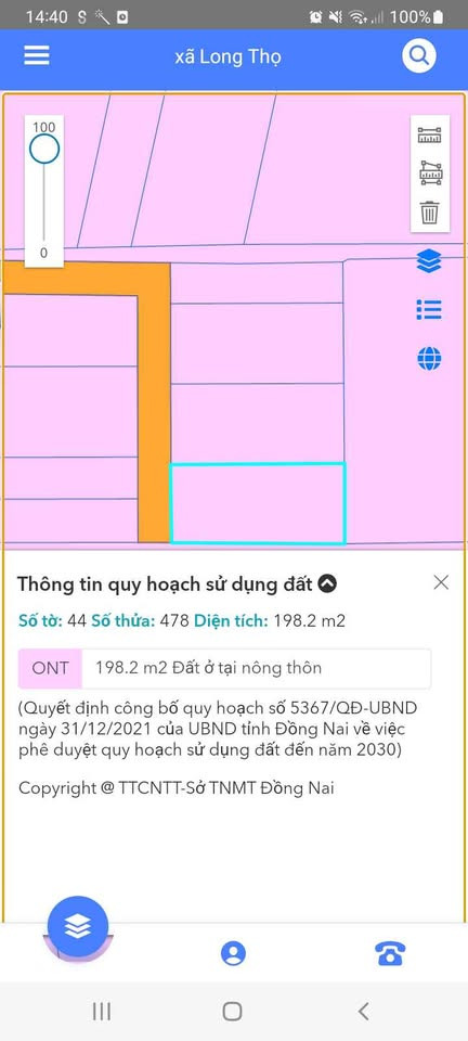 Bán đất huyện Nhơn Trạch tỉnh Đồng Nai giá 1.85 tỷ-0