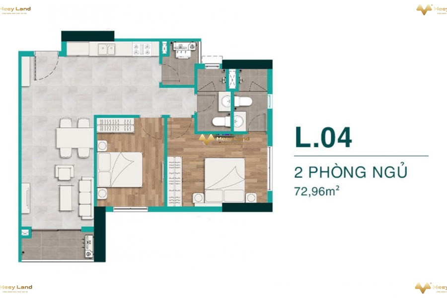 Nằm tại Đường Tên Lửa, Hồ Chí Minh bán chung cư vào ở luôn giá thỏa thuận 1.7 tỷ, hướng Đông, tổng quan bao gồm có 2 phòng ngủ, 2 WC giá siêu rẻ-01