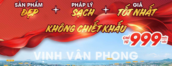 Bán đất nền Vân Phong - sổ đỏ full thổ cư-02