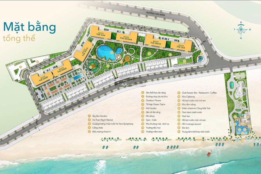Dự án Hồ Tràm Complex, bán căn hộ vị trí tốt ở Ven Biển, Xuyên Mộc với diện tích khoảng 56.1m2-01