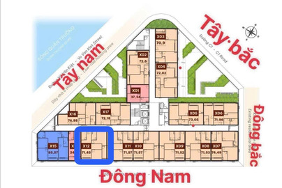 Bán căn hộ chung cư thành phố Nha Trang tỉnh Khánh Hòa giá 2.35 tỷ