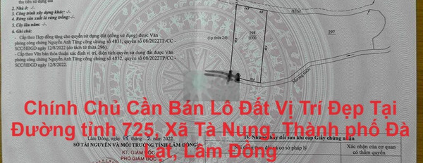 Đất Vị Trí Đẹp Tại Đường tỉnh 725,Xã Tà Nung,Thành phố Đà Lạt,Lâm Đồng -03