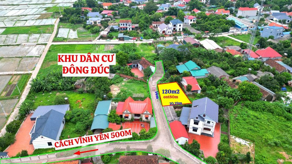 Bán đất thành phố Vĩnh Yên tỉnh Vĩnh Phúc giá 495.0 triệu-1