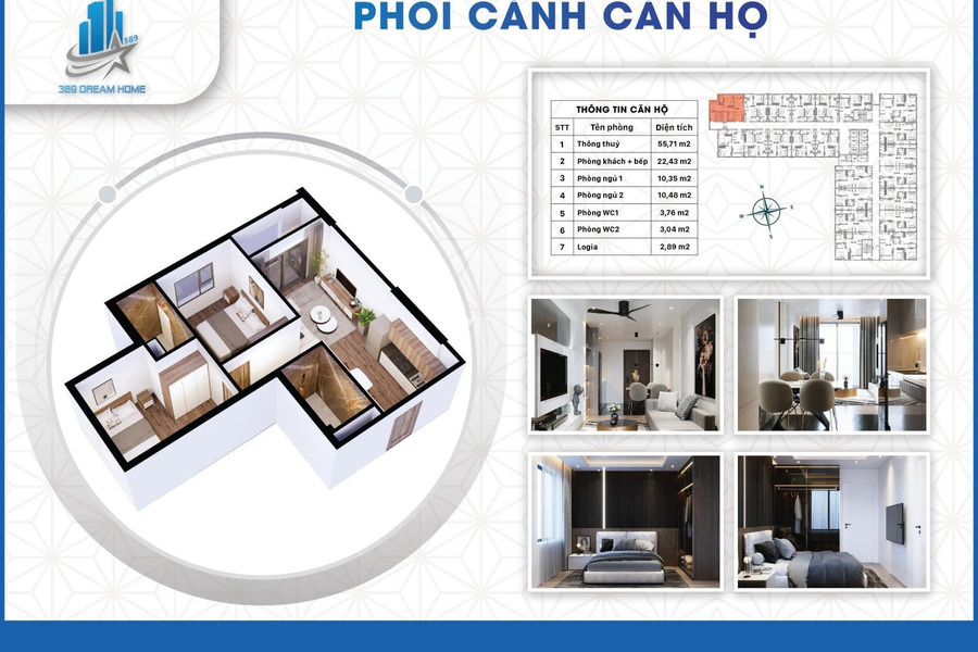Diện tích 63m2, bán chung cư bán ngay với giá sang tên 950 triệu mặt tiền nằm ngay ở Vinh, Nghệ An, trong căn hộ gồm có 2 phòng ngủ giá tốt nhất-01