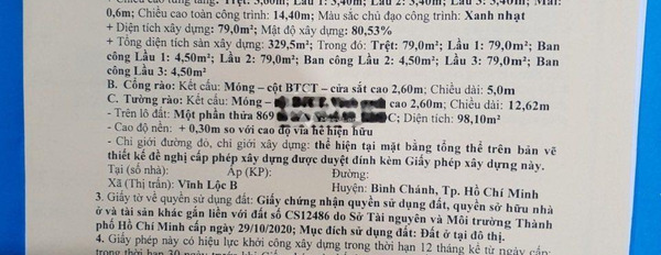 Nằm tại Vĩnh Lộc B, Bình Chánh bán đất 3.6 tỷ, hướng Tây diện tích gồm 90m2-03