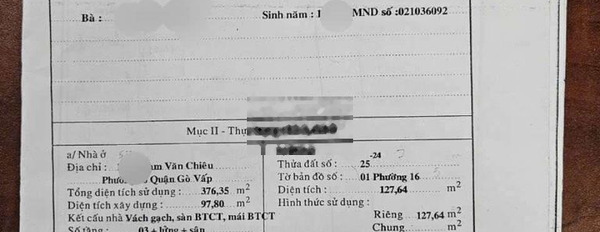 Bán nhà mặt tiền 127m Phạm Văn Chiêu Gò Vấp -02