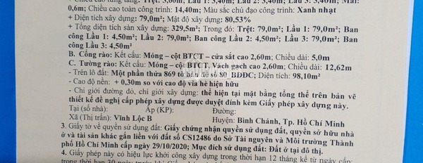 Giá cực rẻ chỉ 3.3 tỷ, Bán đất với diện tích tiêu chuẩn 90m2 mặt tiền tọa lạc ngay ở Vĩnh Lộc B, Hồ Chí Minh thuận tiện đi lại-02