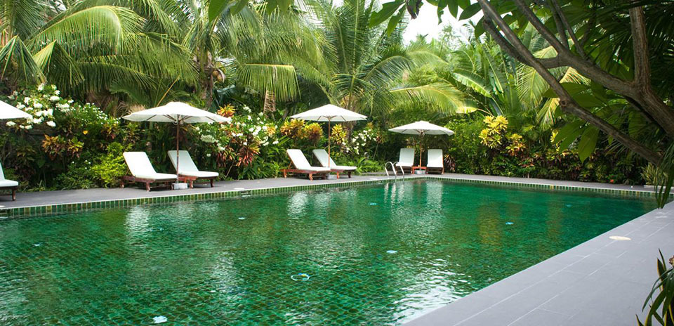 Cham Villas Resort, phòng nghỉ dưỡng được trang bị hiện đại