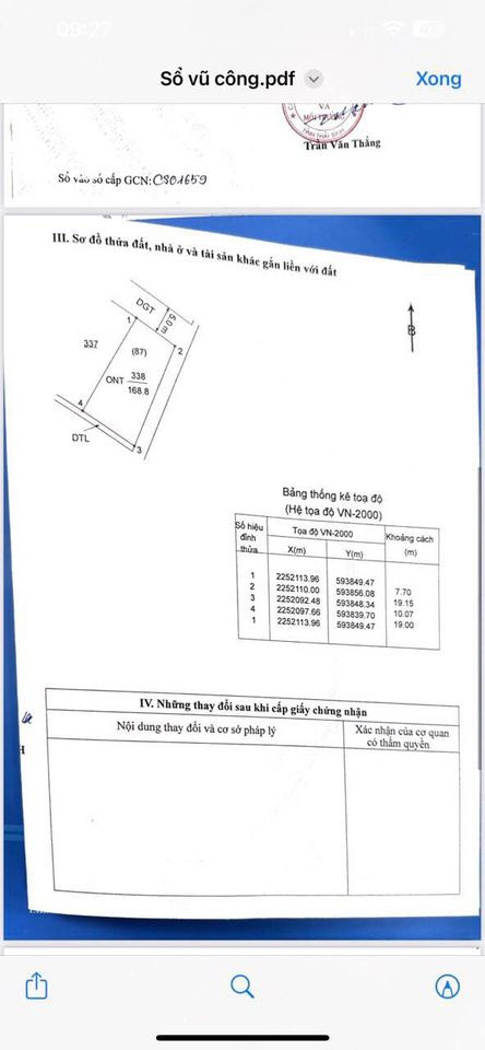 Bán đất huyện Kiến Xương tỉnh Thái Bình giá 620.0 triệu-1