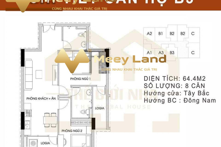 Bán căn hộ tại Sài Đồng, Long Biên, Hà Nội. Diện tích 65m2, giá 1,6 tỷ-01