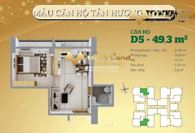 Gia đình khó khăn cho thuê căn hộ chung cư, có dt chuẩn 50m2 vào ở luôn giá siêu mềm 6 triệu/tháng vị trí đặt tọa lạc gần Phường Tân Quý, Quận Tân Phú...