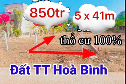 Bán đất thị xã Tân Uyên tỉnh Bình Dương giá 820.0 triệu