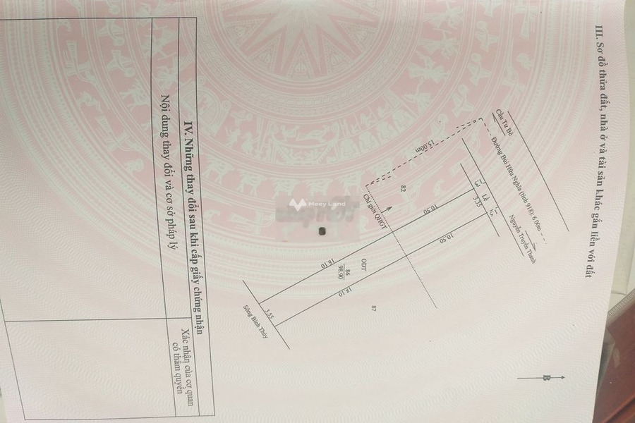 Bình Thủy, Cần Thơ bán đất giá bán ưu đãi 2.7 tỷ, hướng Tây Bắc diện tích chuẩn 99m2-01