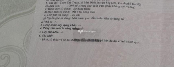 Vị trí ngay tại Mai Đình, Sóc Sơn bán đất giá cực kì tốt 3.65 tỷ diện tích mặt tiền 100m2-03