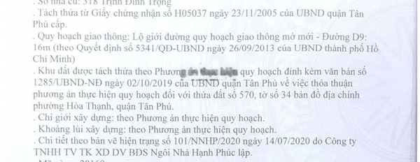 Bán nhà vị trí tiện lợi ngay tại Trịnh Đình Trọng, Hòa Thạnh bán ngay với giá khuyến mãi chỉ 13.59 tỷ diện tích rộng 72.7m2-02