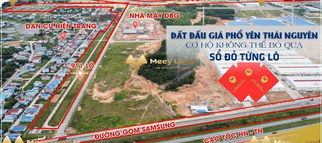 Giá khuyến mãi 1,1 tỷ bán đất có một diện tích 100 m2 vị trí đặt nằm ở Đường 47, Thái Nguyên