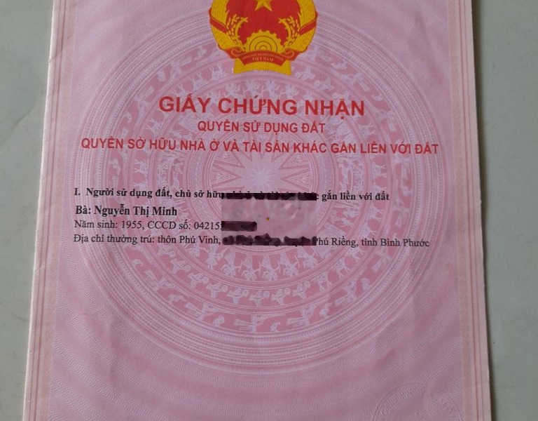 Bán gấp đát bình phước trả no -01