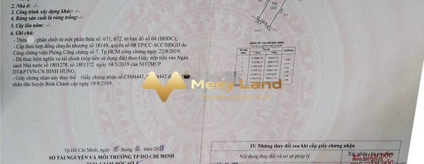 Mặt tiền nằm ở Bình Chánh, Hồ Chí Minh bán đất, giá cực sốc chỉ 1.75 tỷ, hướng Bắc có diện tích trung bình 80.2m2-03