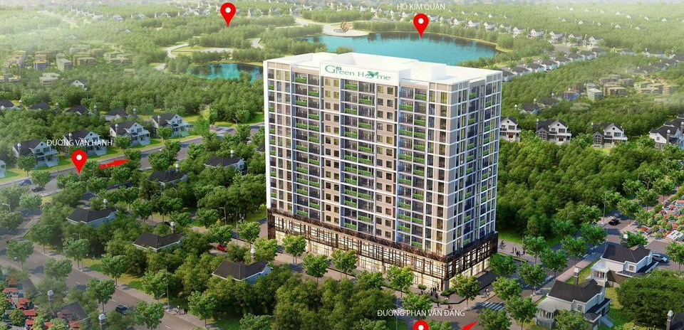Căn hộ Phương Đông, Green Home ngay trung tâm Long Biên giá từ 1,5 tỷ/căn view hồ