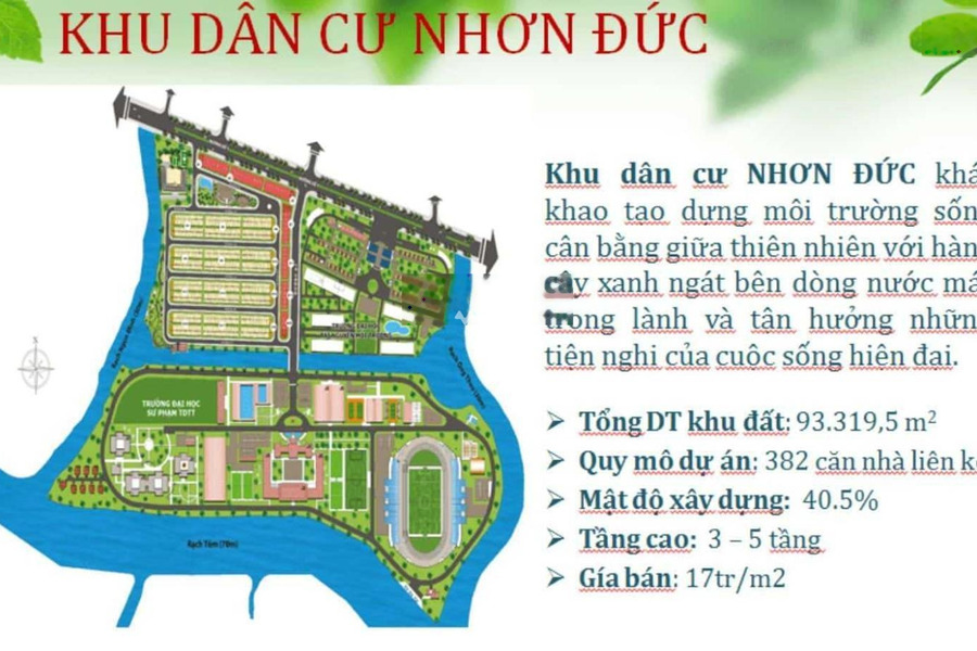 Tại Nhơn Đức 3 tỷ bán đất có một diện tích 95m2 vị trí thuận lợi ngay Nhà Bè, Hồ Chí Minh-01