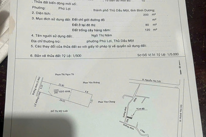 Bán đất thành phố Thủ Dầu Một tỉnh Bình Dương giá 4.033 tỷ