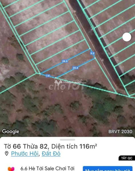 Nằm ngay bên trong Võ Văn Kiệt, Đất Đỏ bán đất giá bán đề xuất từ 2 tỷ có diện tích thực là 116m2-01