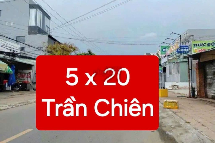 BÁN MẶT TIỀN - ĐƯỜNG TRẦN CHIÊN - KẾ ĐH TÂY ĐÔ -01