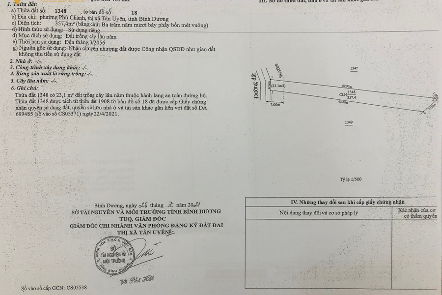 Đất thị xã Tân Uyên, cách trung tâm thành phố mới 2km, ngay khu công nghiệp Đài Loan đang hoạt động, dân cư hiện hữu-01