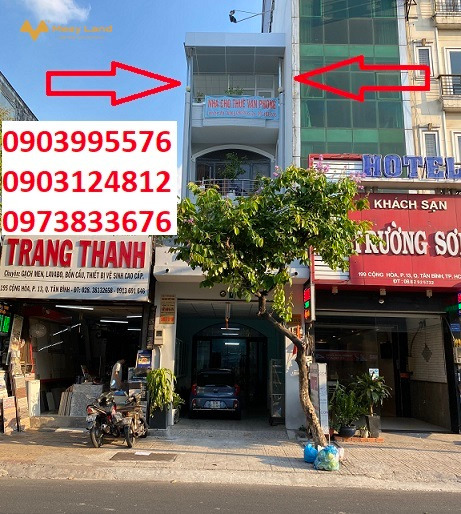 Cho thuê nhà mặt tiền 197 Cộng Hòa, Phường 13, Tân Bình, thành phố Hồ Chí Minh, 15 triệu/tầng-01