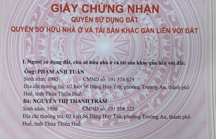 Bán căn hộ chung cư CT1, thành phố Huế