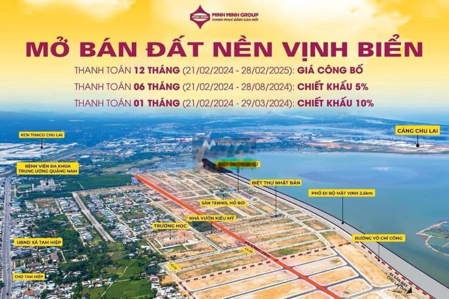 555 triệu bán đất có diện tích chính 150m2 vị trí thuận lợi ngay tại Võ Chí Công, Núi Thành-01