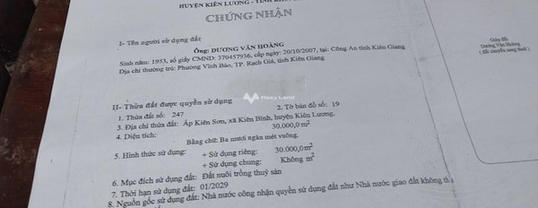 Nằm ngay Kiên Bình, Kiên Lương bán đất, giá bán chốt nhanh chỉ 5.94 tỷ, hướng Tây - Nam diện tích đúng với trên ảnh 60m2-03