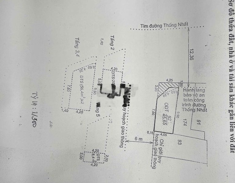 bán nhà mặt tiền 229 thống nhất -01