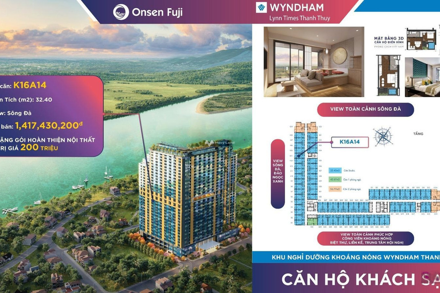 Bán căn hộ có diện tích 42m2 vị trí đẹp nằm trên Thanh Thủy, Phú Thọ-01