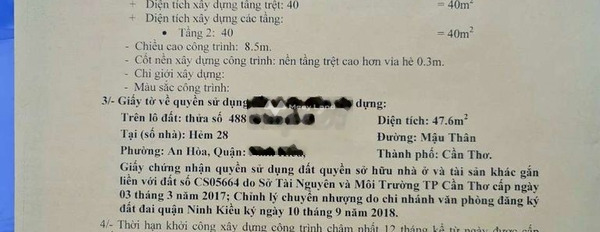 Bán nhà bán ngay với giá rẻ từ 2.79 tỷ diện tích khoảng 47m2 vị trí đặt ngay trung tâm Mậu Thân, Ninh Kiều-03