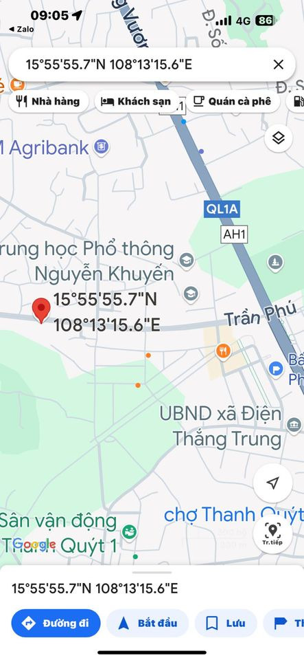 Bán đất thị xã Điện Bàn tỉnh Quảng Nam giá 2.5 tỷ-1