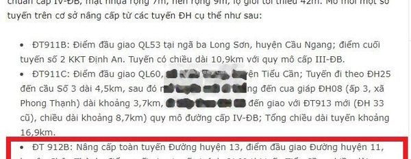 Bán 9400m2 thổ cư đất mặt tiền Quốc lộ 54 Trà Vinh-03