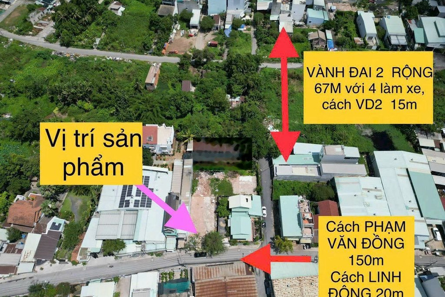 3Lô MT kinh doanh Đ.Số 26 P.Linh Đông Thủ Đức cách Vành Đai 2 chỉ 15m -01