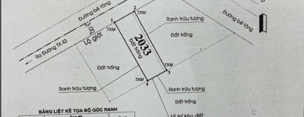 Cần tiền đầu tư bán mảnh đất, 81 m2 giá bán cực mềm chỉ 3.15 tỷ vị trí đẹp tọa lạc trên Phường Thạnh Xuân, Hồ Chí Minh, với đường ra vào 5 mét khách c...-02