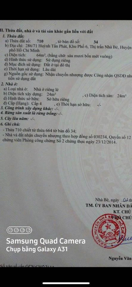 Bán nhà riêng huyện Nhà Bè thành phố Hồ Chí Minh giá 3.4 tỷ-0