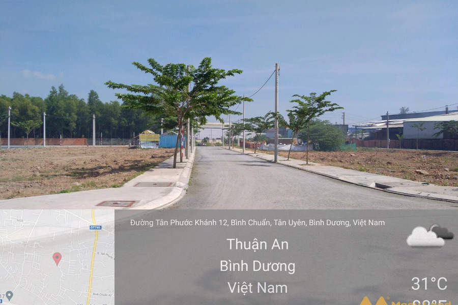 Bán lô đất mặt tiền khu dân cư Bình Chuẩn, Thuận An, Bình Dương-01