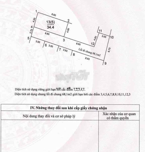 Bắc Hồng, Đông Anh 1.05 tỷ bán đất diện tích như sau 34.4m2-01