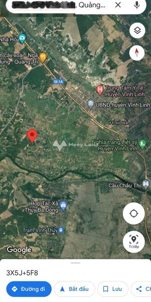 Giá 120 triệu bán đất có một diện tích là 138m2 mặt tiền tọa lạc gần Vĩnh Linh, Quảng Trị, hướng Đông Nam-01