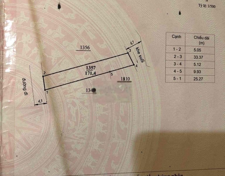 Chính chủ bán đất bên cầu Cao Thái -01