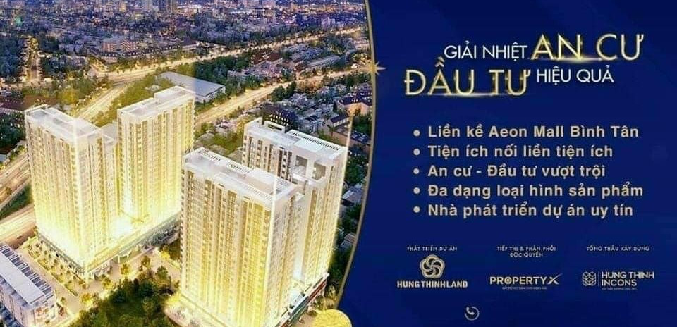 Căn hộ đẳng cấp nhất khu Tên Lửa, liền kề Aeon Mall Bình Tân