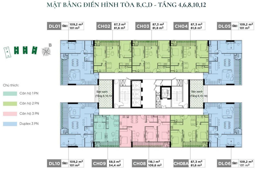 Nằm ở Long Biên, Hà Nội bán chung cư bán ngay với giá khởi điểm chỉ 9.9 tỷ, hướng Tây Nam, ngôi căn hộ này có 3 phòng ngủ, 2 WC hỗ trợ pháp lý-01