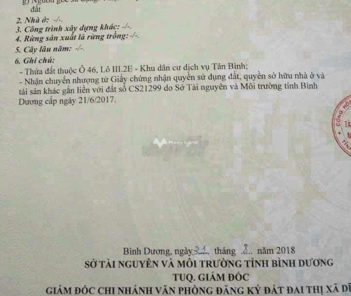 Bán đất tại Huỳnh Thị Tươi, Bình Dương. Diện tích 114m2-01