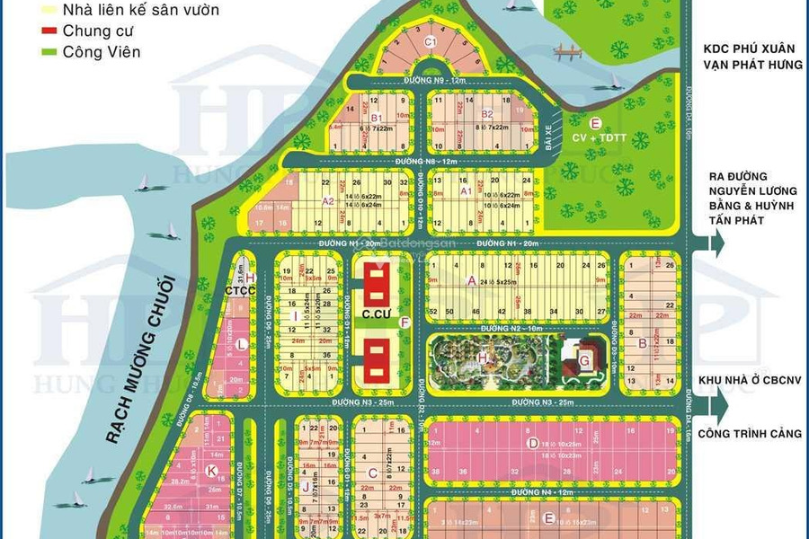 Tại Huỳnh Tấn Phát, Nhà Bè bán đất 4.29 tỷ có một diện tích sàn 132m2-01